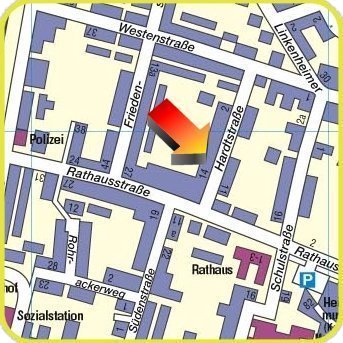 Wegbeschreibung Hardtstraße Liebenzeller Gemeinschaft Blankenloch